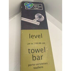 Level Towel Bar 24 Inch By Basis Designs